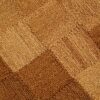 rechteckiger Teppich aus Raffia in Handarbeit geflochten, reine Naturfasern, Bast Teppich, 160 x 200cm, verschiedene Modelle und Farben - Beige / Sandfarben – Bild 2