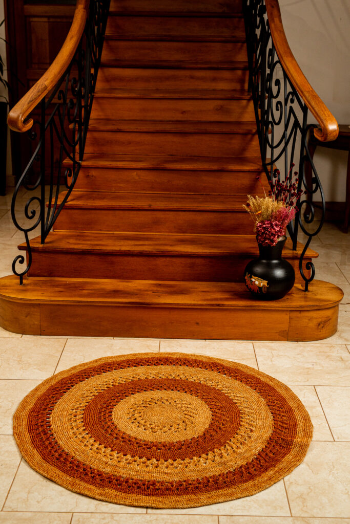 Teppich aus Sisal